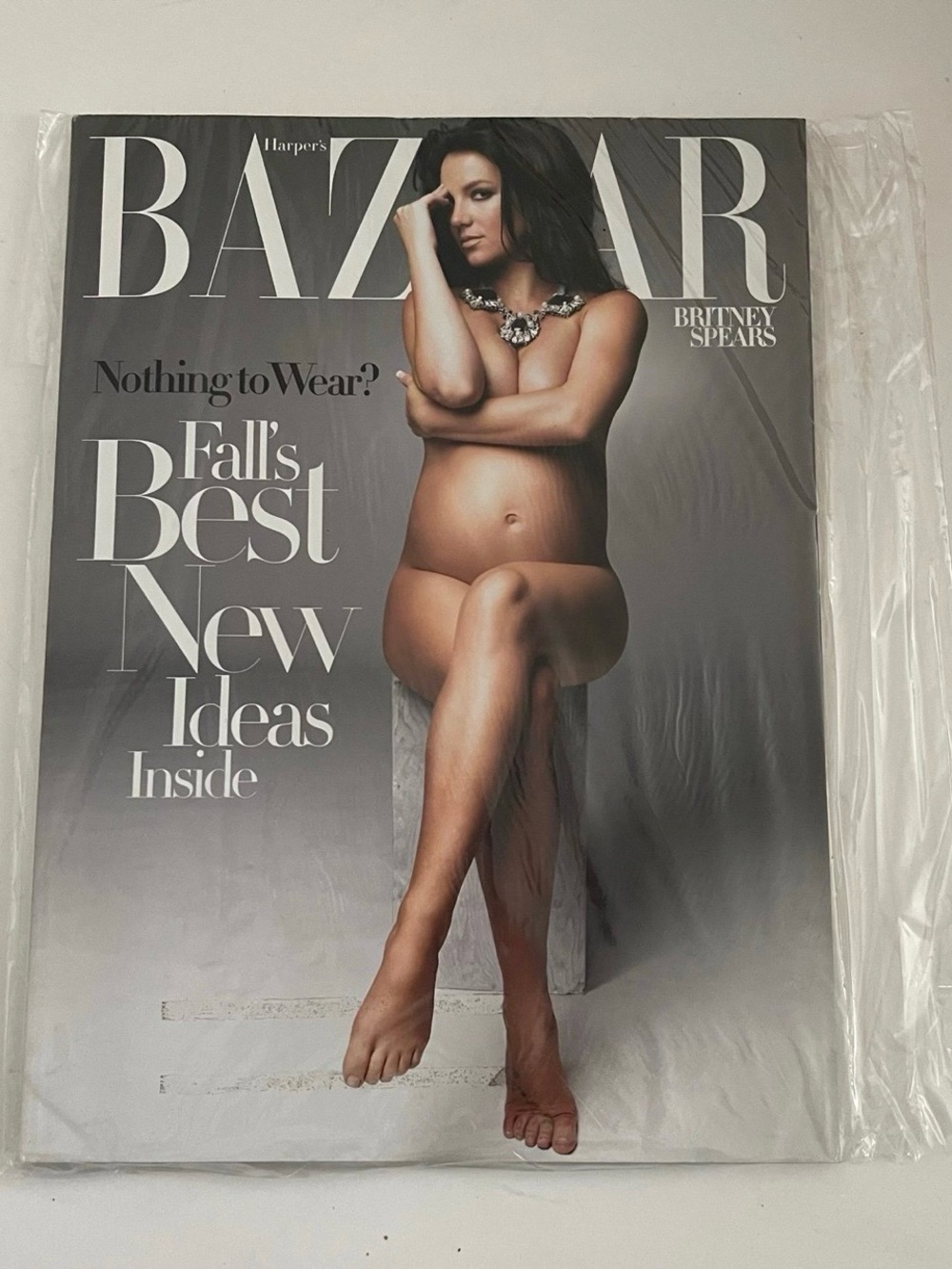 Harpers Bazaar Magazine August 2006 Britney Spears
